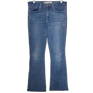 7054 * Signature Levi's Mid Rise Bootcut Jeans Medium Wash Size 10S